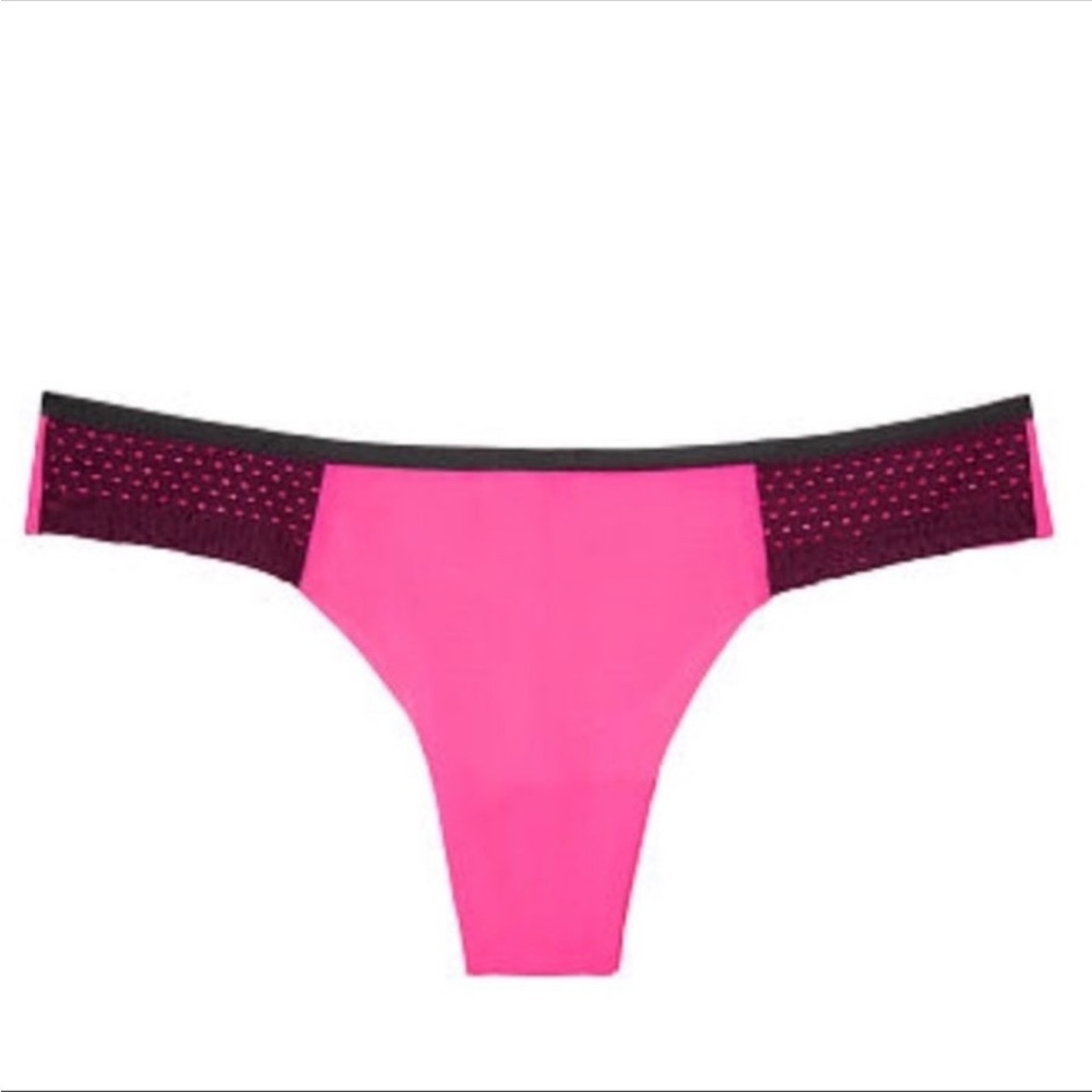 New Victoria's Secret PINK Varsity Thong Panties - XSmall